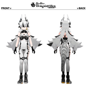 「適応する獣 実験体β 」- Adaptive beast Experimental subject β - オリジナル3Dモデル VRCha #e62f8b 缩略图 6