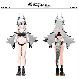 「適応する獣 実験体β 」- Adaptive beast Experimental subject β - オリジナル3Dモデル VRCha #e62f8b 缩略图 7