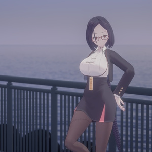 「社畜キョンシーの椎木さん」オリジナル3Dモデル VRChat向けアバター #e62f8b 缩略图 24