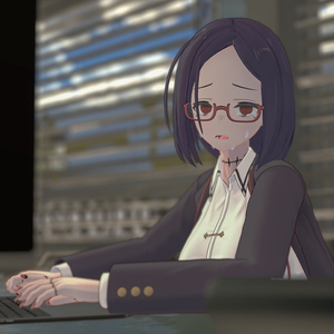 「社畜キョンシーの椎木さん」オリジナル3Dモデル VRChat向けアバター #e62f8b 缩略图 16