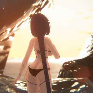 「社畜キョンシーの椎木さん」オリジナル3Dモデル VRChat向けアバター #e62f8b 缩略图 32