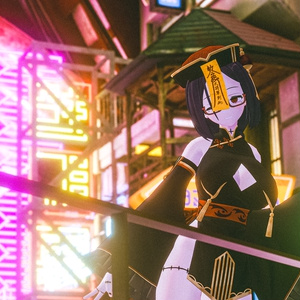 「社畜キョンシーの椎木さん」オリジナル3Dモデル VRChat向けアバター #e62f8b 缩略图 34