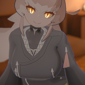 【Quest対応】「鮫兎の渡航者トーコ」オリジナル3Dモデル VRChat向けアバター #e62f8b 缩略图 26