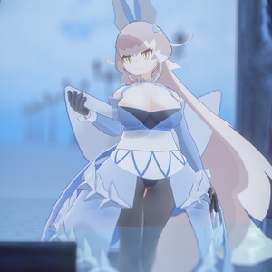 【Quest対応】「鮫兎の渡航者トーコ」オリジナル3Dモデル VRChat向けアバター #e62f8b 缩略图 19