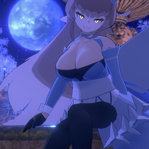 【Quest対応】「鮫兎の渡航者トーコ」オリジナル3Dモデル VRChat向けアバター #e62f8b 缩略图 16