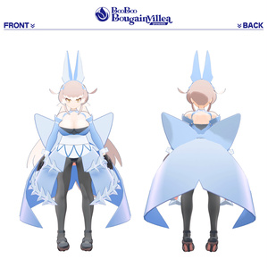 【Quest対応】「鮫兎の渡航者トーコ」オリジナル3Dモデル VRChat向けアバター #e62f8b 缩略图 7