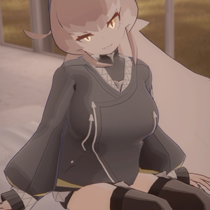 【Quest対応】「鮫兎の渡航者トーコ」オリジナル3Dモデル VRChat向けアバター #e62f8b 缩略图 24