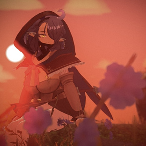 「黒薔薇のイレシス」オリジナル3Dモデル VRChat向けアバター #e62f8b 缩略图 20