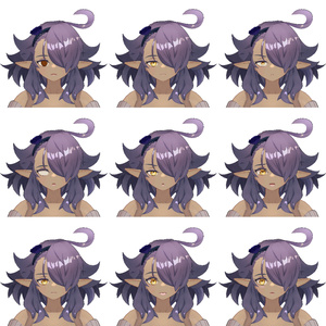 「黒薔薇のイレシス」オリジナル3Dモデル VRChat向けアバター #e62f8b 缩略图 14