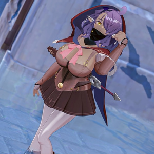 「黒薔薇のイレシス」オリジナル3Dモデル VRChat向けアバター #e62f8b 缩略图 19