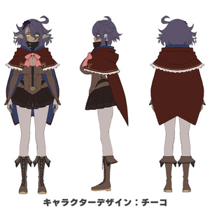 「黒薔薇のイレシス」オリジナル3Dモデル VRChat向けアバター #e62f8b 缩略图 16