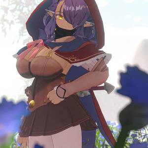 「黒薔薇のイレシス」オリジナル3Dモデル VRChat向けアバター #e62f8b 缩略图 18