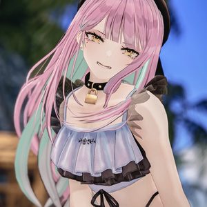 「女装男子の曾我くん」 オリジナル3Dモデル VRChat向けアバター #e62f8b 缩略图 20