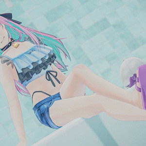「女装男子の曾我くん」 オリジナル3Dモデル VRChat向けアバター #e62f8b 缩略图 24