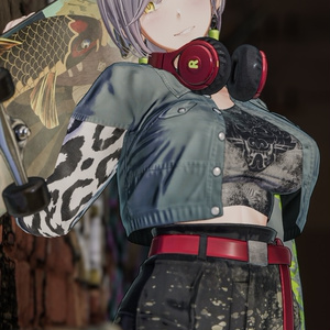「鬼のお姉さん 霧子」 複数アバター対応衣装同梱 オリジナル3Dモデル VRChat向けアバター #e62f8b 缩略图 27