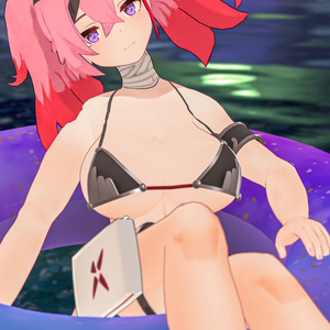 「デュラハンナースの範奈さん」 複数アバター対応衣装同梱 オリジナル3Dモデル VRChat向けアバター #e62f8b 缩略图 49
