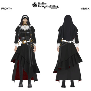 「咎牙」 複数アバター対応衣装同梱 オリジナル3Dモデル VRChat向けアバター #e62f8b 缩略图 8