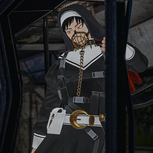 「咎牙」 複数アバター対応衣装同梱 オリジナル3Dモデル VRChat向けアバター #e62f8b 缩略图 29