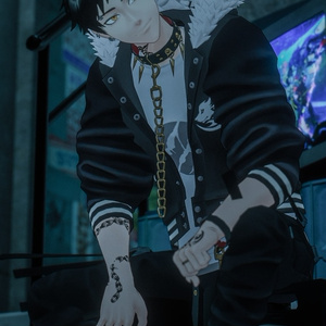 「咎牙」 複数アバター対応衣装同梱 オリジナル3Dモデル VRChat向けアバター #e62f8b 缩略图 24