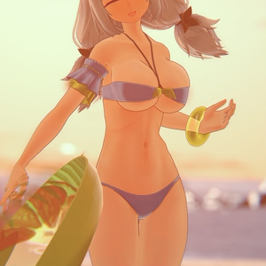 「料理部の美津名」 複数アバター対応衣装同梱 オリジナル3Dモデル VRChat向けアバター #e62f8b 缩略图 69