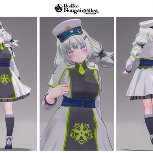 「料理部の美津名」 複数アバター対応衣装同梱 オリジナル3Dモデル VRChat向けアバター #e62f8b 缩略图 37