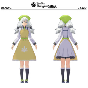 「料理部の美津名」 複数アバター対応衣装同梱 オリジナル3Dモデル VRChat向けアバター #e62f8b 缩略图 5