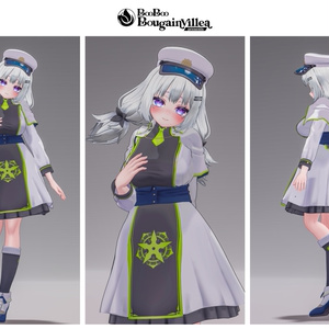 「料理部の美津名」 複数アバター対応衣装同梱 オリジナル3Dモデル VRChat向けアバター #e62f8b 缩略图 24