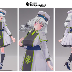 「料理部の美津名」 複数アバター対応衣装同梱 オリジナル3Dモデル VRChat向けアバター #e62f8b 缩略图 41