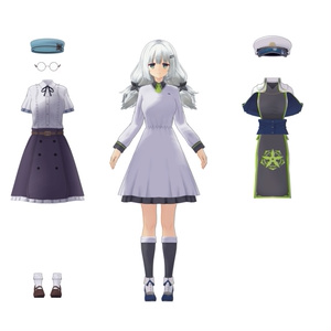 「料理部の美津名」 複数アバター対応衣装同梱 オリジナル3Dモデル VRChat向けアバター #e62f8b 缩略图 17