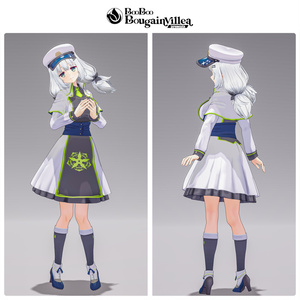 「料理部の美津名」 複数アバター対応衣装同梱 オリジナル3Dモデル VRChat向けアバター #e62f8b 缩略图 8