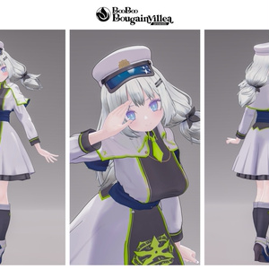 「料理部の美津名」 複数アバター対応衣装同梱 オリジナル3Dモデル VRChat向けアバター #e62f8b 缩略图 22