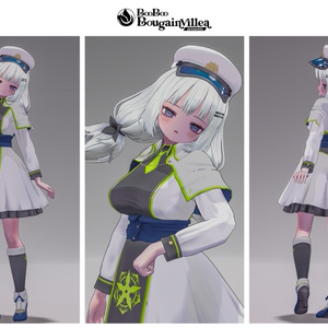 「料理部の美津名」 複数アバター対応衣装同梱 オリジナル3Dモデル VRChat向けアバター #e62f8b 缩略图 39