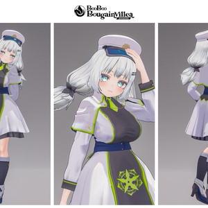 「料理部の美津名」 複数アバター対応衣装同梱 オリジナル3Dモデル VRChat向けアバター #e62f8b 缩略图 33