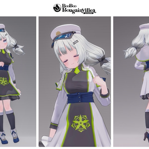「料理部の美津名」 複数アバター対応衣装同梱 オリジナル3Dモデル VRChat向けアバター #e62f8b 缩略图 26
