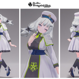 「料理部の美津名」 複数アバター対応衣装同梱 オリジナル3Dモデル VRChat向けアバター #e62f8b 缩略图 43