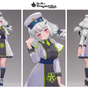 「料理部の美津名」 複数アバター対応衣装同梱 オリジナル3Dモデル VRChat向けアバター #e62f8b 缩略图 29