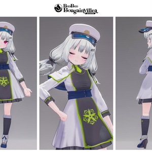 「料理部の美津名」 複数アバター対応衣装同梱 オリジナル3Dモデル VRChat向けアバター #e62f8b 缩略图 27