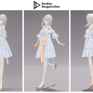 幻燈の墓守 エヴァリーゼ VRChat向けオリジナル3Dアバター #e62f8b 缩略图 7