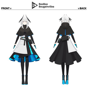 幻燈の墓守 エヴァリーゼ VRChat向けオリジナル3Dアバター #e62f8b 缩略图 2