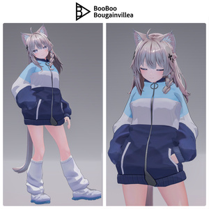 ジト目エルフのモニカ VRChat向けオリジナル3Dアバター #e62f8b 缩略图 35