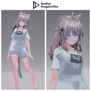 ジト目エルフのモニカ VRChat向けオリジナル3Dアバター #e62f8b 缩略图 36