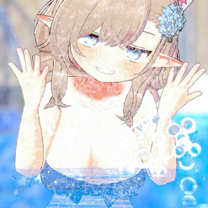 ジト目エルフのモニカ VRChat向けオリジナル3Dアバター #e62f8b 缩略图 23