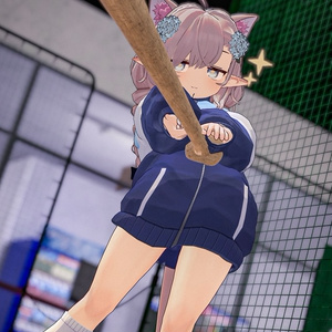 ジト目エルフのモニカ VRChat向けオリジナル3Dアバター #e62f8b 缩略图 26