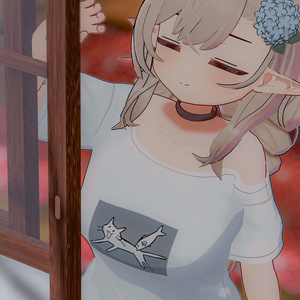 ジト目エルフのモニカ VRChat向けオリジナル3Dアバター #e62f8b 缩略图 30