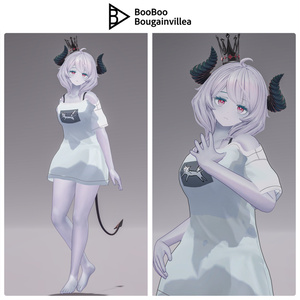 ジト目エルフのモニカ VRChat向けオリジナル3Dアバター #e62f8b 缩略图 38