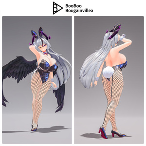 銀髪堕天使メイド ノクシエル VRChat向けオリジナル3Dアバター #e62f8b 缩略图 8