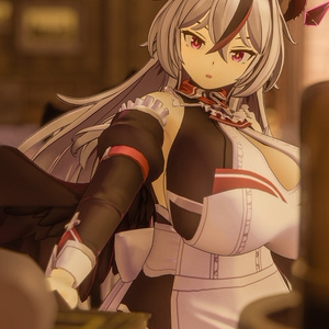 銀髪堕天使メイド ノクシエル VRChat向けオリジナル3Dアバター #e62f8b 缩略图 19