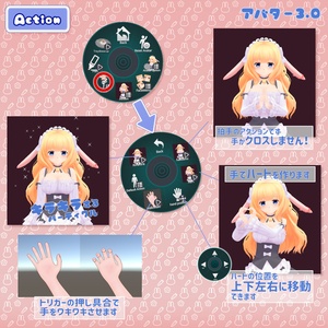 [VRChat向け3Dモデル] うさみみウェイトレスさん 缩略图 10