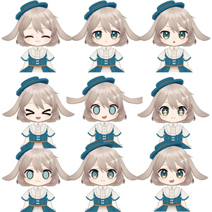 たれみみうさぎのルル　オリジナル3Dアバター 缩略图 3