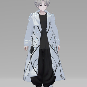 +Head / Lapwing対応衣装モデル Oversized Trench Coat 缩略图 7